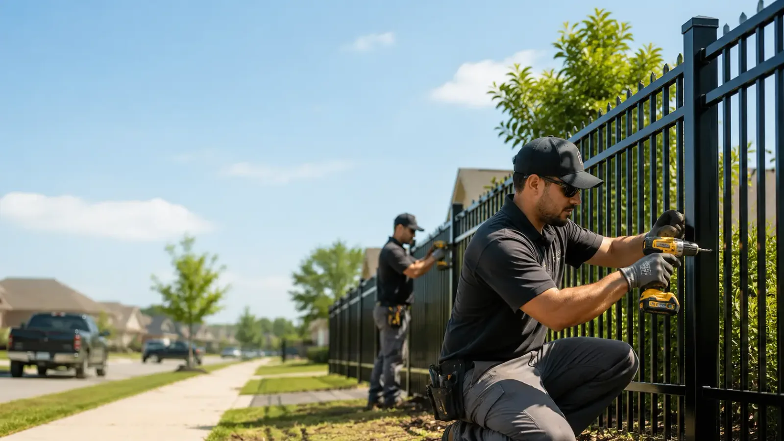 Metal Fence Installation in Maysville, NC